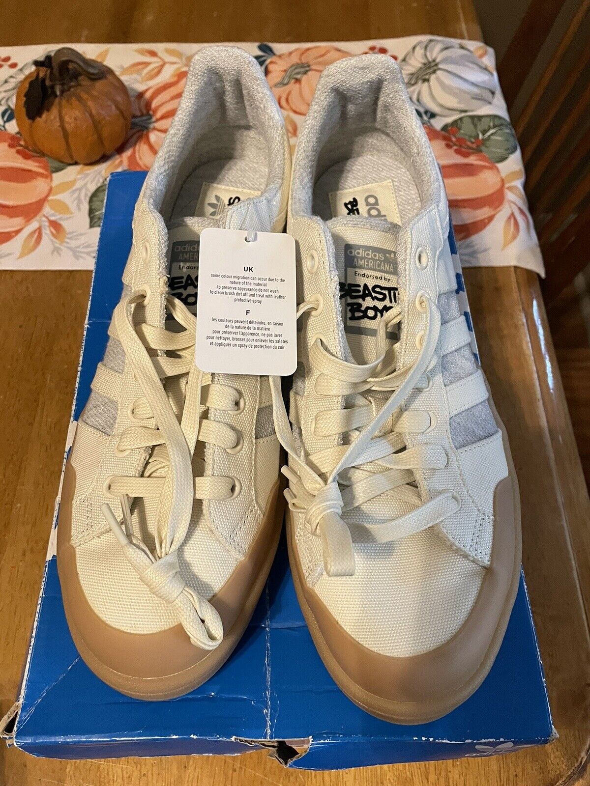 Beastie Boys Americana Low X Adidas Sneakers 30th Anniversary Mens Size 12